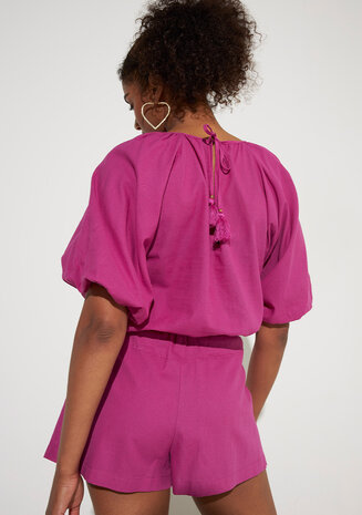 Harper & Yve Blouse || Yara SS || Dark Pink Harper & Yve Blouse || Yara SS || Dark Pink