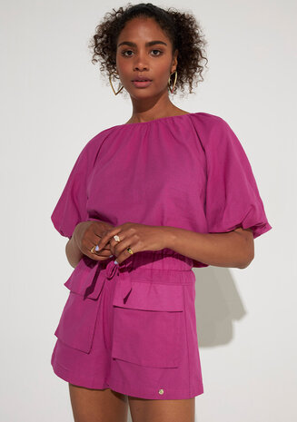 Harper & Yve Blouse || Yara SS || Dark Pink Harper & Yve Blouse || Yara SS || Dark Pink