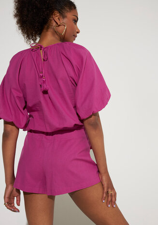Harper & Yve Blouse || Yara SS || Dark Pink Harper & Yve Blouse || Yara SS || Dark Pink