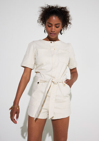 Harper & Yve Jumpsuit || Yael JS || Ecru Harper & Yve Jumpsuit || Yael JS || Ecru