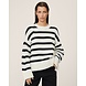 MSCH Copenhagen Trui || Jillena Pullover || Egret/Black MSCH Copenhagen Trui || Jillena Pullover || Egret/Black