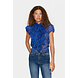Saint Tropez Blouse || Lilja SZ Crinkle SS || Sodalite Blue Flower Saint Tropez Blouse || Lilja SZ Crinkle SS || Sodalite Blue Flower