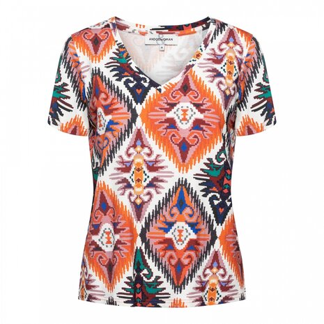 &Co women Top || Venice || Navy Multi &Co women Top || Venice || Navy Multi