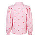 YDENCE Blouse || Cindy Hearts || Soft pink Red YDENCE Blouse || Cindy Hearts || Soft pink Red