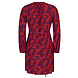YDENCE Jurk || Loa || Red Purple Flower YDENCE Jurk || Loa || Red Purple Flower