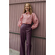 YDENCE Pantalon || Marlee || Aubergine YDENCE Pantalon || Marlee || Aubergine
