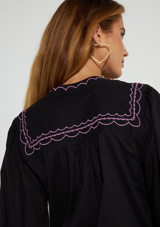 Harper & Yve Blouse || Hailey LS || Black Harper & Yve Blouse || Hailey LS || Black