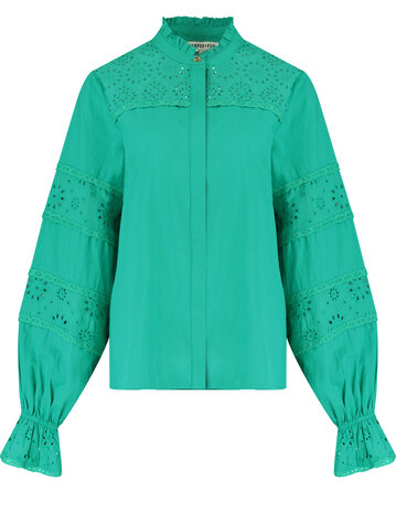 Harper & Yve Blouse || Nina-LS || Aqua Green Harper & Yve Blouse || Nina-LS || Aqua Green