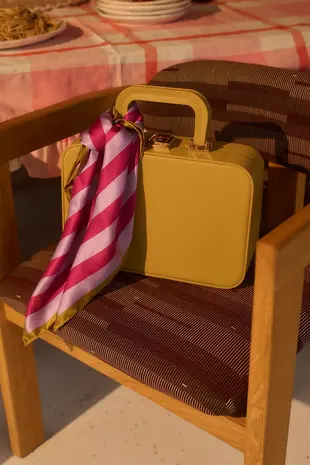 The Sticky Sis Club Zijden sjaal || Il Sole|| Positano Purple + Sunset Lilac