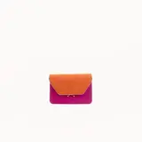 The Sticky Sis Club Shoulder bag || Il Sole Coloré || Positano Purple - Arancia orange