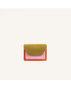 The Sticky Sis Club Tas || Satchel Il Sole || Coloré || Arancia orange - Dolce pink - Lemon leaf