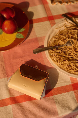 The Sticky Sis Club Portemonnee  || wallet colore || Vanilla Gelato - Clear sky - Costa Green