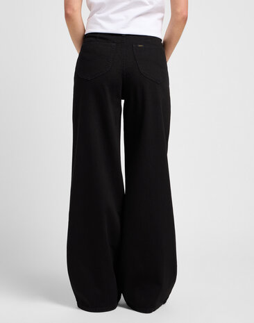 LEE Wide Leg Jeans ||  Stella A Line  || Clean Black