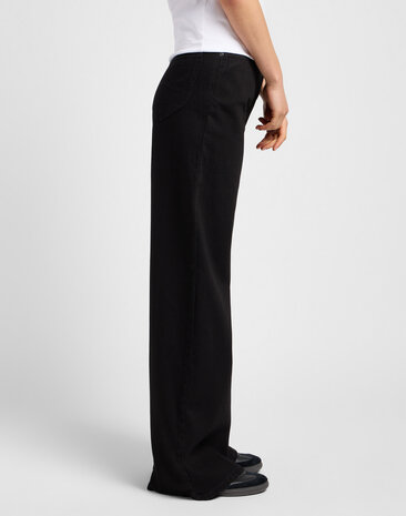 LEE Wide Leg Jeans ||  Stella A Line  || Clean Black