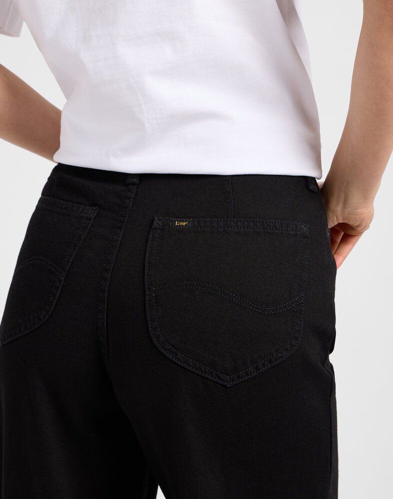 LEE Wide Leg Jeans ||  Stella A Line  || Clean Black