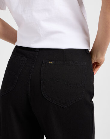 LEE Wide Leg Jeans ||  Stella A Line  || Clean Black