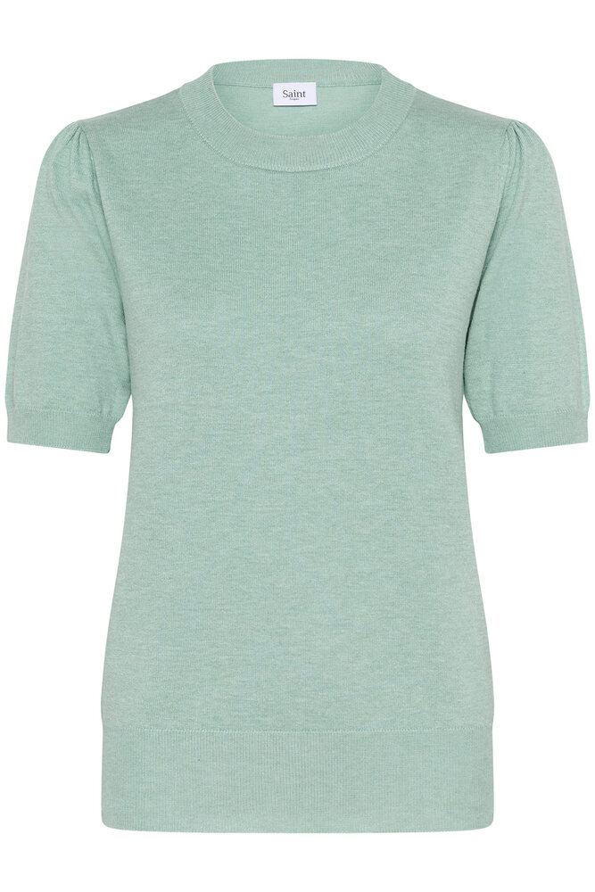 Saint Tropez Top  || MilaSZ SS || Blue surf melange