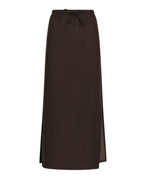 Neo Noir Rok | Noa Linen Skirt | Dark Brown Neo Noir Rok | Noa Linen Skirt | Dark Brown