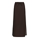 Neo Noir Rok | Noa Linen Skirt | Dark Brown