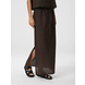 Neo Noir Rok | Noa Linen Skirt | Dark Brown
