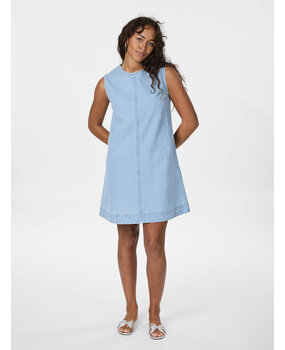 Neo Noir Jurk || Livo Denim Dress || Blue Neo Noir Jurk || Livo Denim Dress || Blue