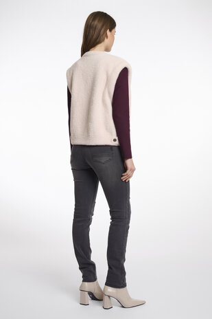 Rino&Pelle Gilet || Elona || Pale