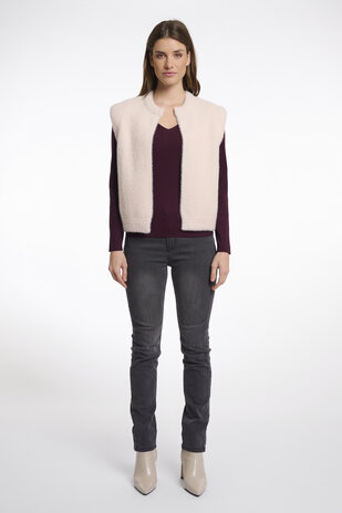 Rino&Pelle Gilet || Elona || Pale