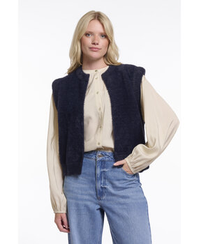 Rino&Pelle Gilet || Elona || Dark Navy Rino&Pelle Gilet || Elona || Dark Navy