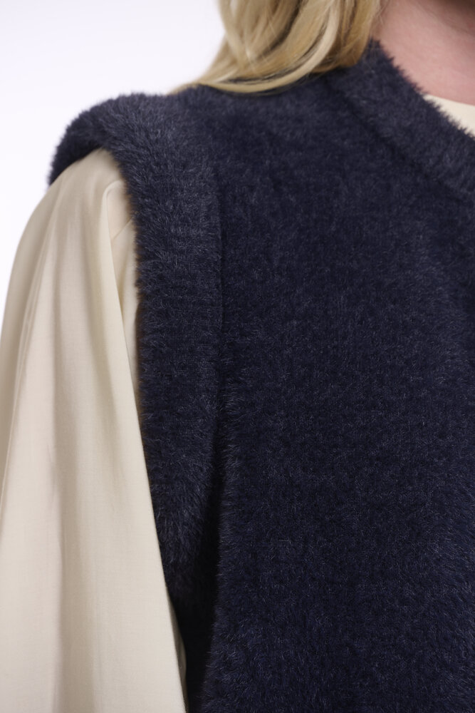 Rino&Pelle Gilet || Elona || Dark Navy