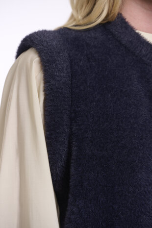 Rino&Pelle Gilet || Elona || Dark Navy