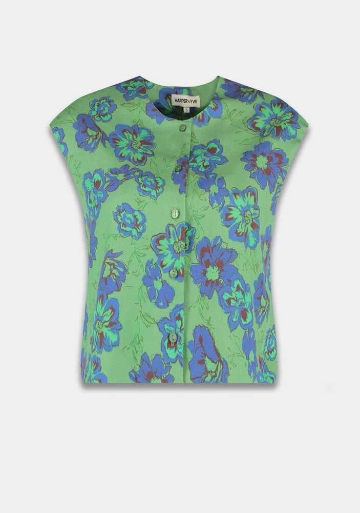 Harper & Yve Gilet || Gilly - Gi || Forest Green