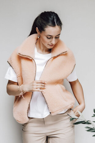 Alwero Bodywarmer || Isla Light || Apricot