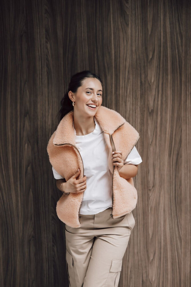 Alwero Bodywarmer || Isla Light || Apricot