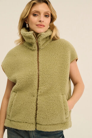 Alwero Bodywarmer || Isla Light || Pistaccio