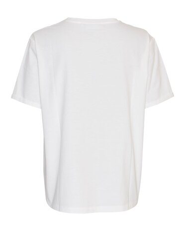 MSCH Copenhagen T-shirt || Terina  || Bright White