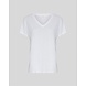 MSCH Copenhagen T-shirt || Fenya V Hals || Bright White