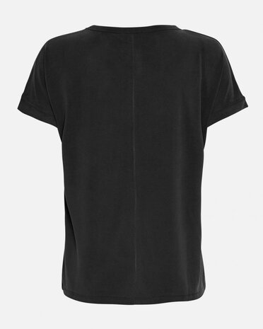 MSCH Copenhagen T-shirt || Fenya Modal rp1 || Black