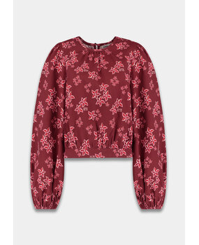 Harper & Yve Blouse || Dolly LS || Pink Star - Wine Berry Harper & Yve Blouse || Dolly LS || Pink Star - Wine Berry