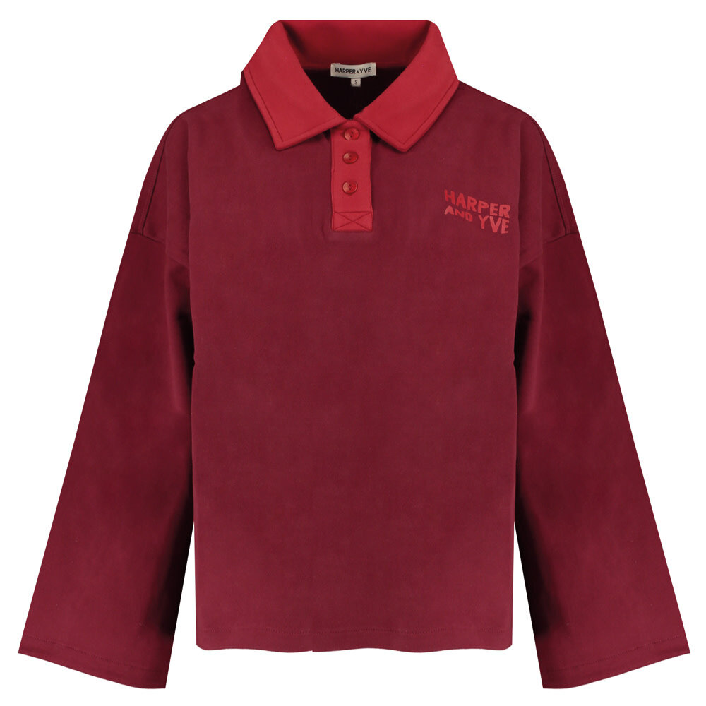 Harper & Yve Sweater || Pollie - Ju || Wine Berry