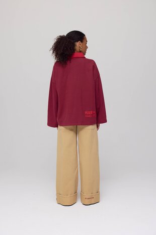 Harper & Yve Sweater || Pollie - Ju || Wine Berry