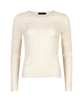 YDENCE Top || Loiza || Ecru