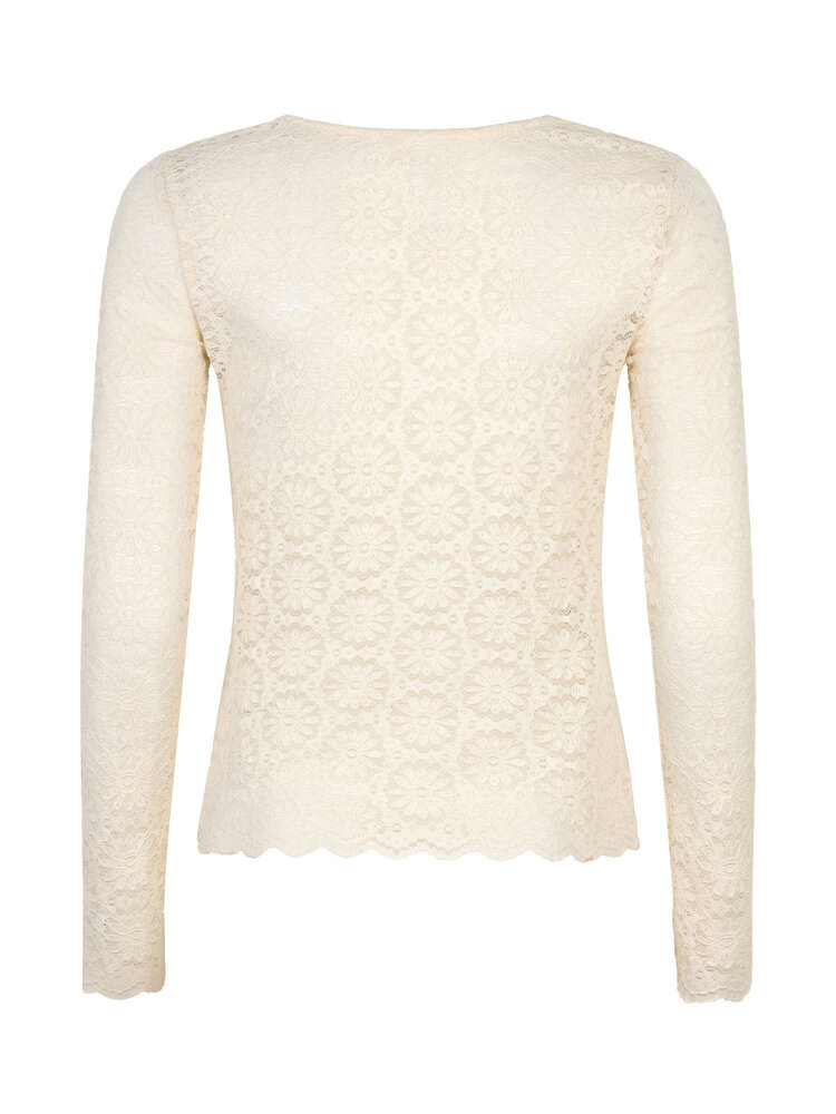 YDENCE Top || Loiza || Ecru