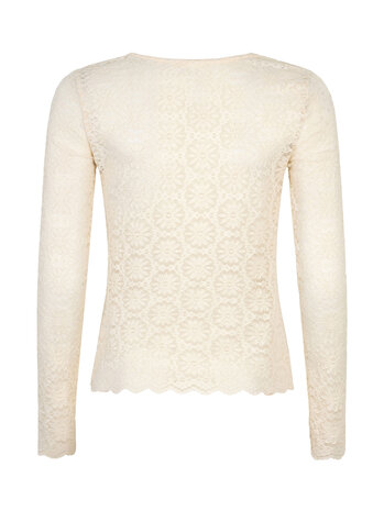 YDENCE Top || Loiza || Ecru