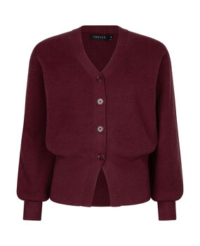 YDENCE Vest || Janella || Burgundy YDENCE Vest || Janella || Burgundy