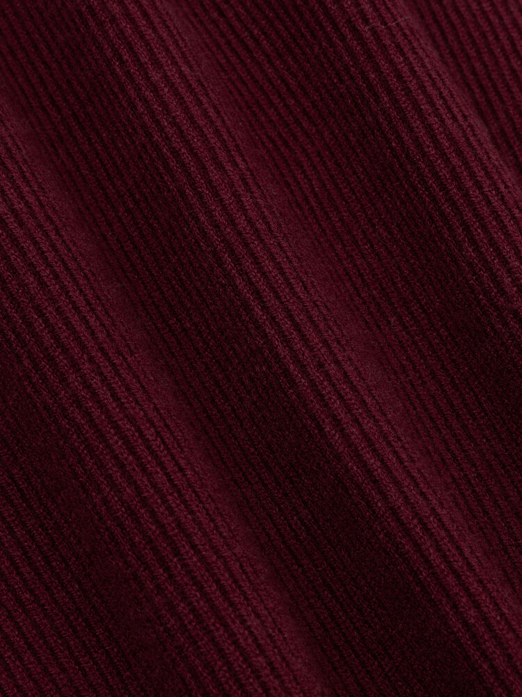 YDENCE Vest || Janella || Burgundy