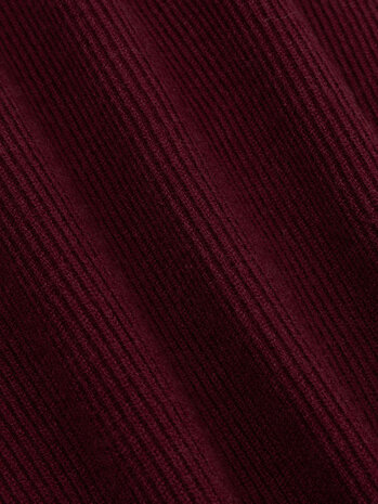 YDENCE Vest || Janella || Burgundy