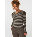 YDENCE Top || Devina || Mud + Ecru YDENCE Top || Devina || Mud + Ecru