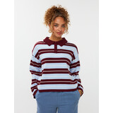 YDENCE Polo shirt || Balou || Light Blue + Burgundy YDENCE Polo shirt || Balou || Light Blue + Burgundy