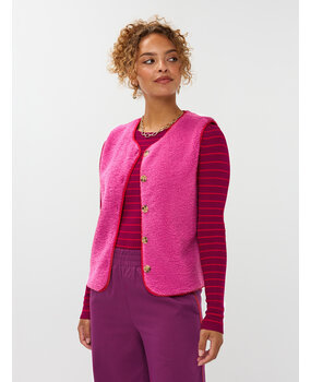 YDENCE Gilet || Puck || Fuchsia Purple YDENCE Gilet || Puck || Fuchsia Purple