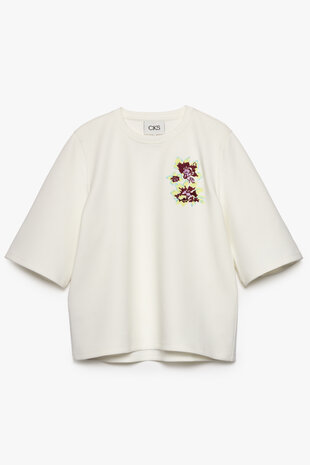 CKS T-shirt || Sari || White Medium